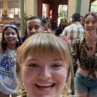 International Students and Domestic Students smile